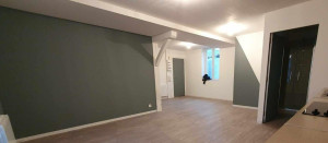 Photo de galerie - Isolation, placo, bande, ponçage, sous couche, finitions, douche, etc... 