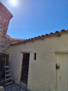 Photo de galerie - Enduit sur une façade 