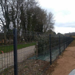 Photo de galerie - Pose de clôture