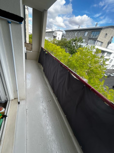 Photo de galerie - Ménage Terrasse remplie très sale à cause des pigeons 