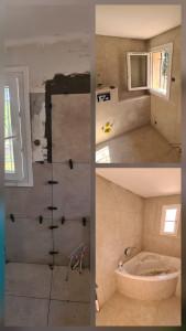 Photo de galerie - Pose de carrelage et faïence 