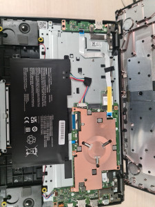 Photo de galerie - Dépannage d'un ordinateur portable qui ne voulais plus démarrer