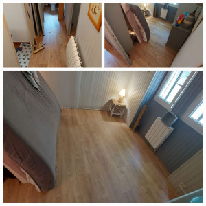 Photo de galerie - Pose de parquet