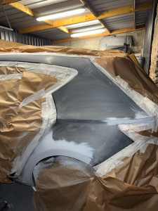 Photo de galerie - Réparation aile arrière + peinture 