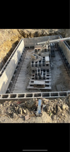 Photo de galerie - Piscine complète, bancher, titans