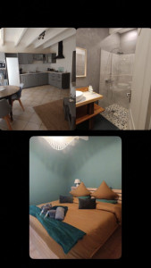 Photo de galerie - Bonjour voilà le résultat pour gîte client très satisfait de mon travail ??❤️