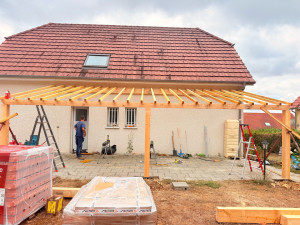 Photo de galerie - Carport en cour de réalisation 