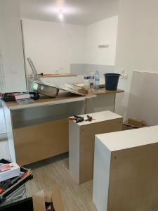 Photo de galerie - Montage cuisine