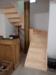 Photo de galerie - Création escalier sur mesure