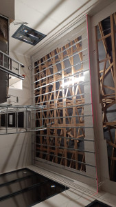 Photo de galerie - Réalisation d'un plafond a 6m de hauteur
