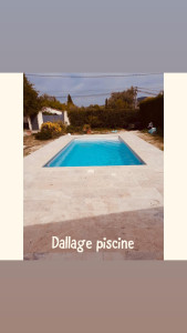 Photo de galerie - Dallage piscine
