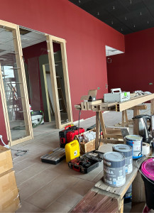 Photo de galerie - Gros travaux dans la décoration 