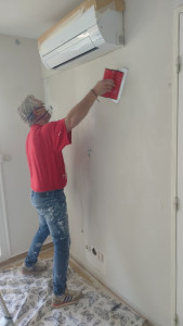 Photo de galerie - Lissage de crépis 