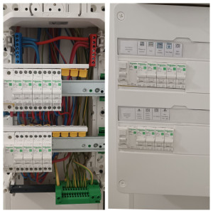 Photo de galerie - Remplacement d'un tableau électrique 