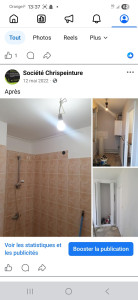 Photo de galerie - Peinture - Tapisserie