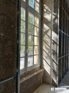 Photo de galerie - Isolation avec les blocs secs Isohemp