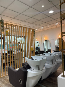 Photo de galerie - Rénovation salon de coiffure 