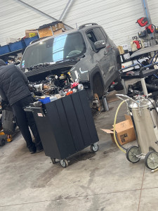 Photo de galerie - Remplacement moteur 