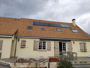 Photo de galerie - Depose et demontage de panneau solaire suite a cours circuit  , 