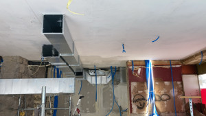 Photo de galerie - Installation. monobloc double flux. ventilation 