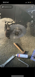 Photo de galerie - Disque et plaquette de frein 