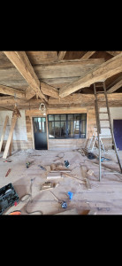 Photo de galerie - Verrière et porte coulissante dans cette ancienne maison ? 