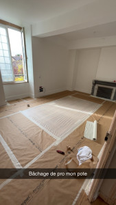 Photo de galerie - Protection de sol 