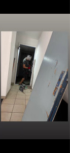 Photo de galerie - Pose porte d’entrée 