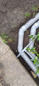 Photo de galerie - évacuations de l'eau  