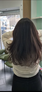 Photo de galerie - Brushing et dégradé sur cheveux longs 