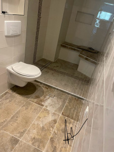 Photo de galerie - Carrelage et décoration posé de WC etc