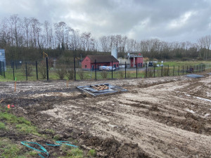 Photo de galerie - Cloture panneaux rigide 