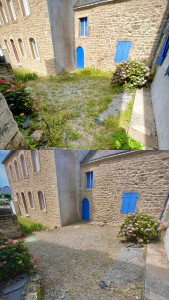 Photo de galerie - Désherbage manuel 