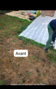 Photo de galerie - Pose de bordure