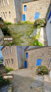 Photo de galerie - Désherbage, manuel
