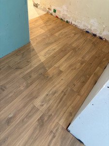 Photo de galerie - Pose de parquet - Revêtement de sol