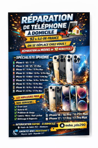 Photo de galerie - Je répare vos écran batterie caméra cassé a prix cassé 