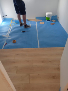 Photo de galerie - Pose de parquet - Revêtement de sol