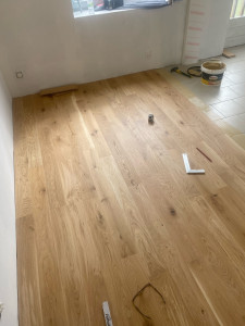Photo de galerie - Pose de parquet - Revêtement de sol