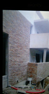 Photo de galerie - POSE PIERRES DE PAREMENT