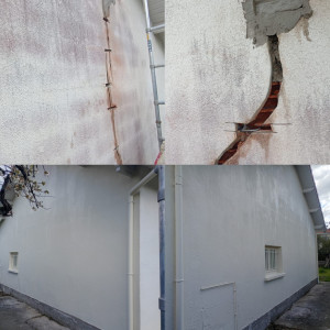Photo de galerie - Peinture et réparation de fissures 