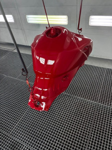 Photo de galerie - Réservoir de moto