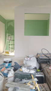 Photo de galerie - Enduit général placo peinture 