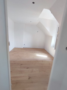 Photo de galerie - Isolation, placo, peinture et pose de parquet
