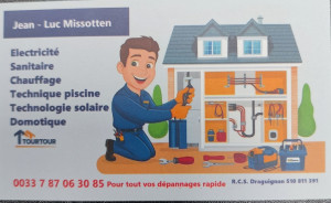 Photo de galerie - Multiples services de dépannage carte de visite pour contact direct.