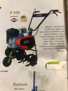 Photo de galerie - Location de motoculteur peut le passer au cas ou suivant tarif entretien de jardin 