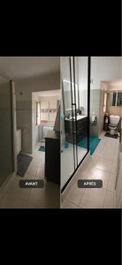 Photo de galerie - Rénovation salle de bain complète 