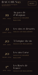 Photo de galerie - Mise à jour Site Bacchus95 V2