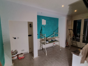 Photo de galerie - Fabrication bâti pour cuisine intégrée