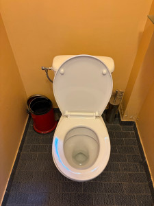 Photo de galerie - Pose d’un toilette 